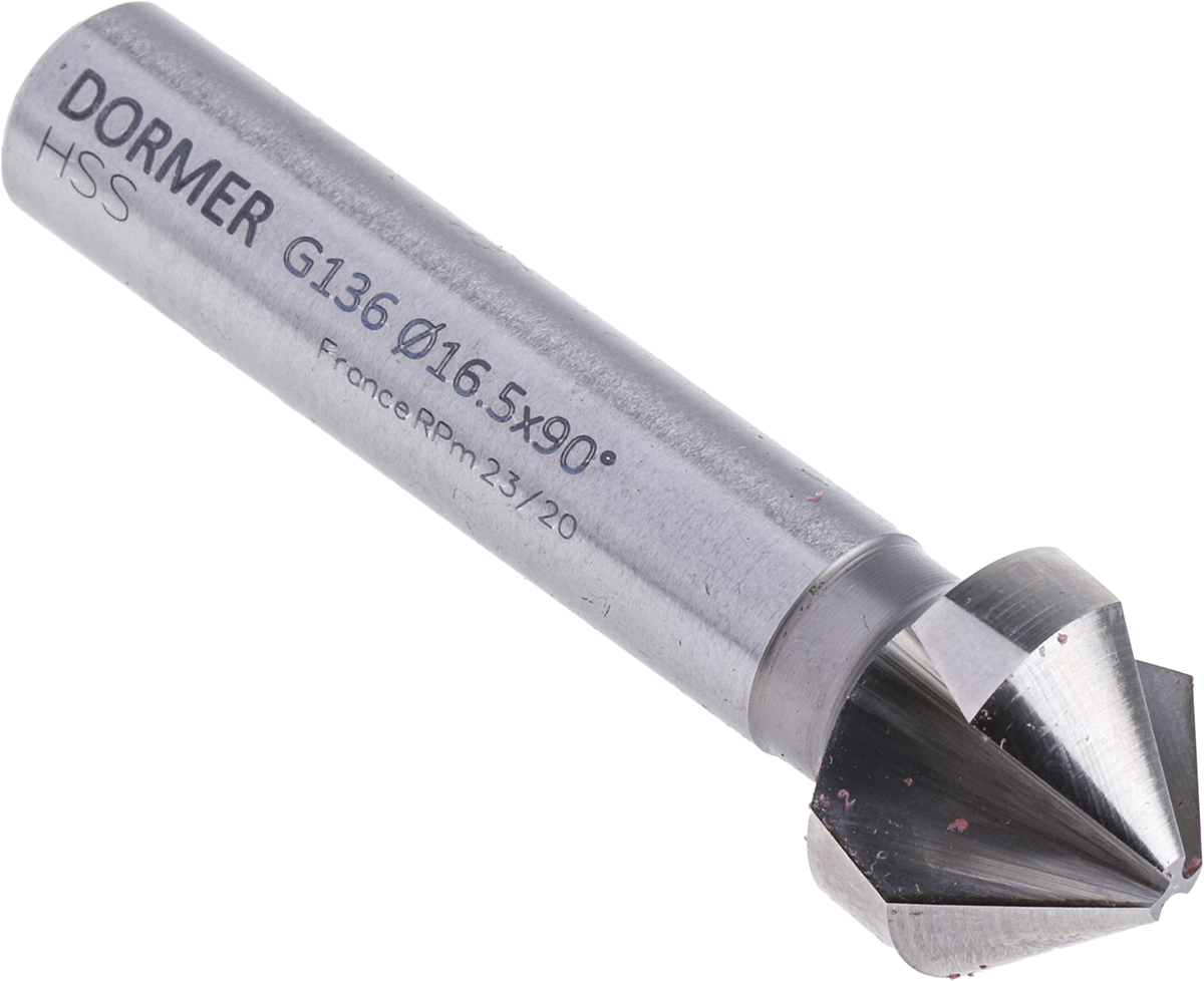 Dormer HSS Drill Bit, 16.5mm Head, 3 Flute(s), 90°, 1 Piece(s)