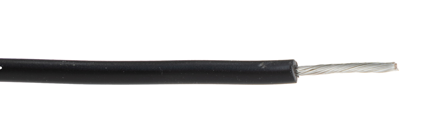 RS PRO Black 17AWG Hook Up Wire, 17AWG, 32/0.2mm, 100m, PVC Insulation