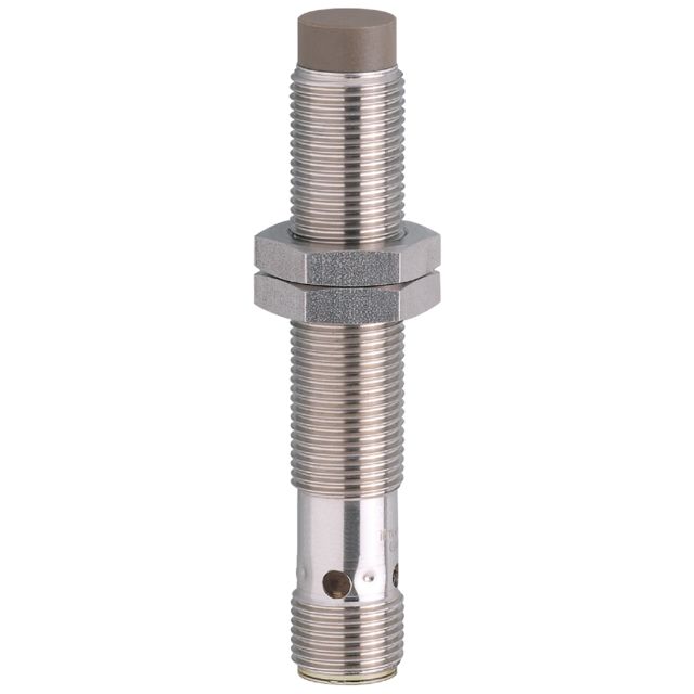 ifm electronic Inductive Threaded Barrel Proximity Sensor, M12, 7 mm Detection, PNP NO, 10 → 36 V dc