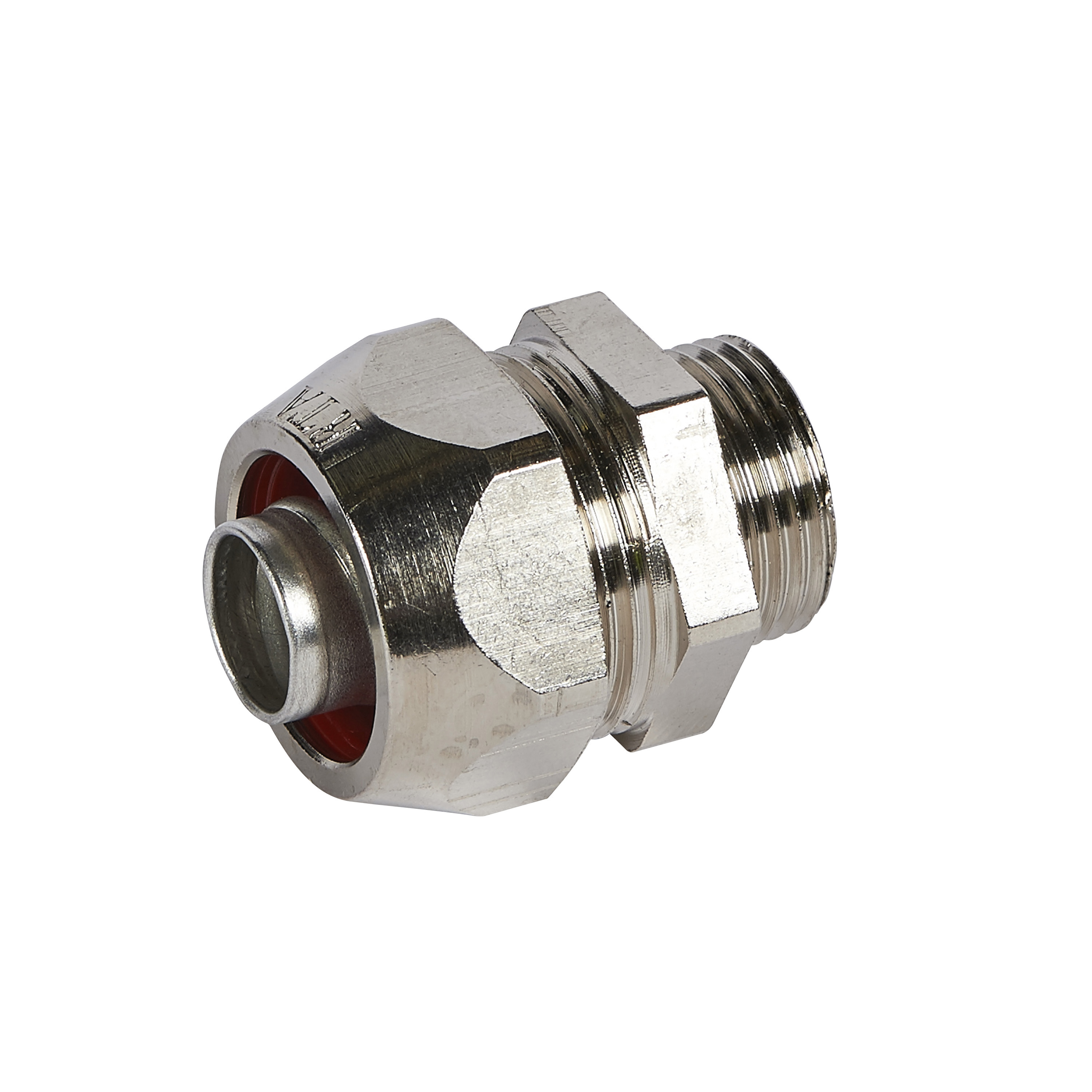 Legrand Straight Male, Conduit Fitting, 12mm Nominal Size, PG11, Brass, Metallic
