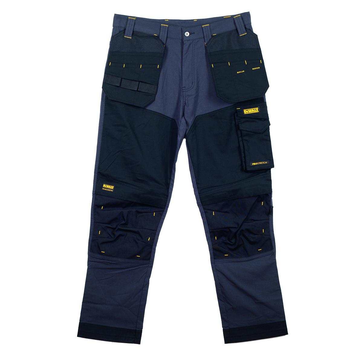DeWALT Memphis Unisex's Black, Grey 8% Elastane, 92% Nylon, Size 30 in Waist Size 30 in W 31in L
