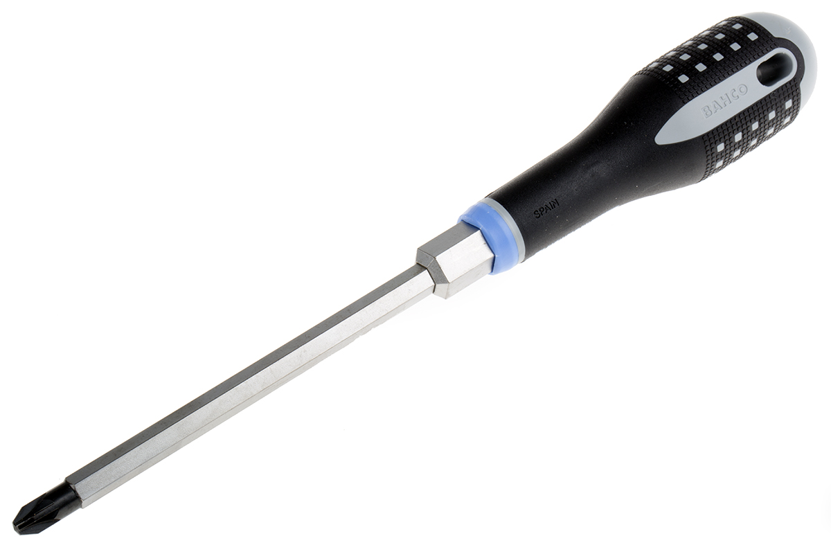 Bahco Pozidriv  Screwdriver, PZ3 Tip, 150 mm Blade, 272 mm Overall