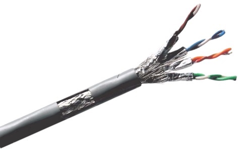 RS PRO, 100m Cat7, Grey, S/FTP Shielded, Unterminated LSZH Sheath