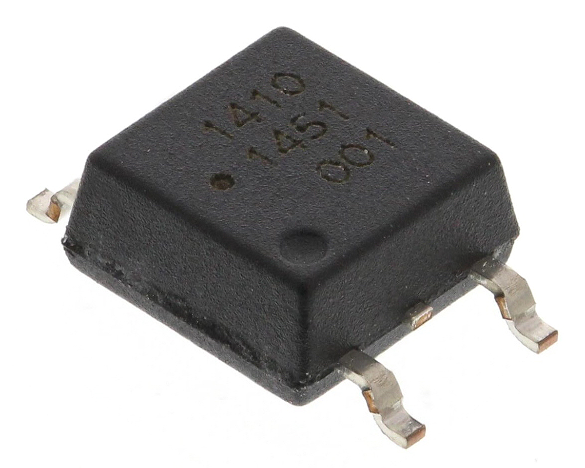 Broadcom Solid State Relay, 0.6 A Load, PCB Mount, 60 V Load, 1.7 V Control