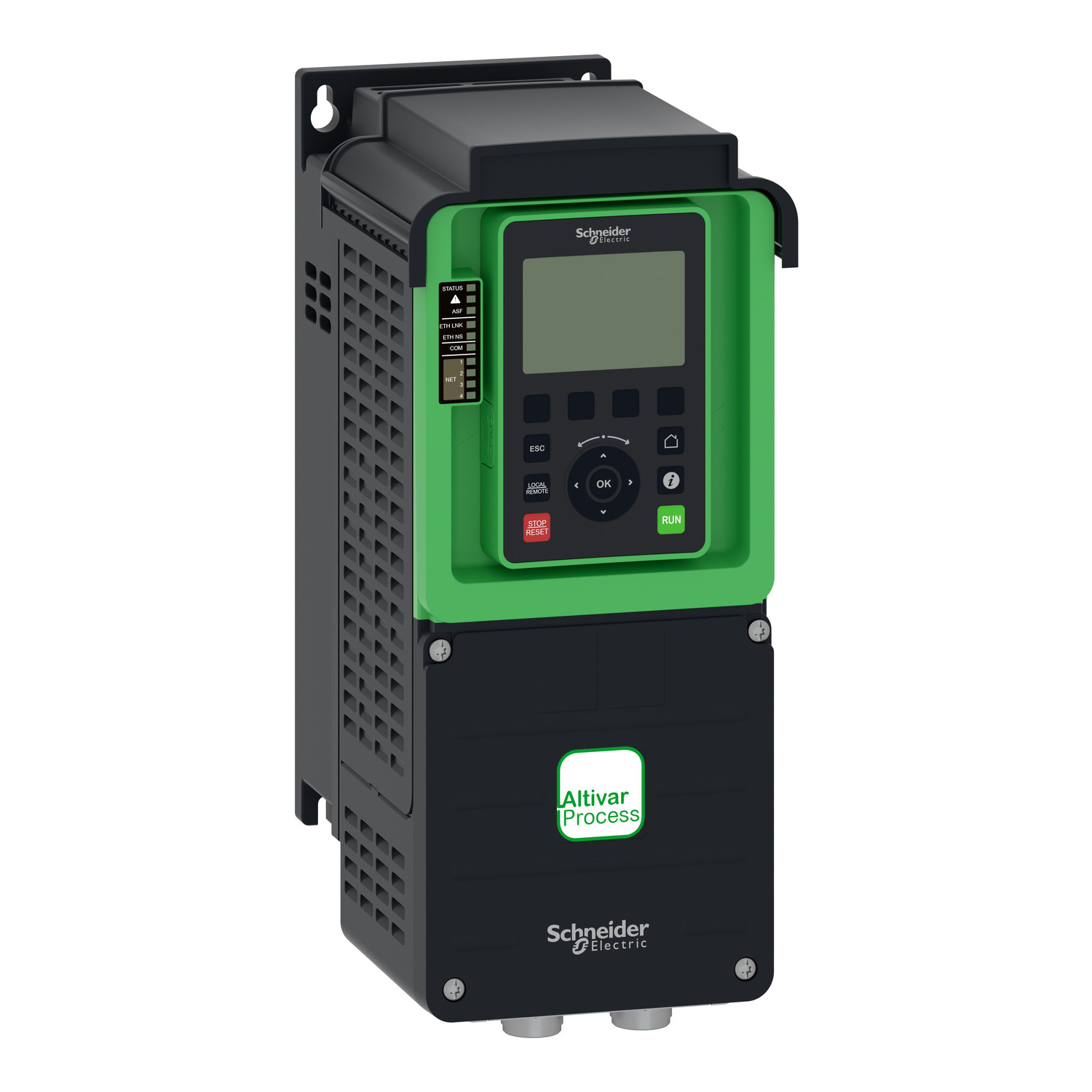 Schneider Electric Variable Speed Drive, 4 kW, 3 Phase, 400 V ac, 5.4 A, 6 A, 6.7 A, 7.6 A, Altivar Series