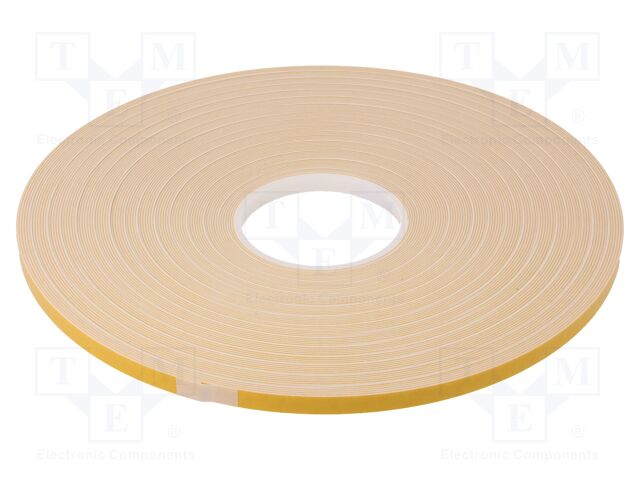 Tesa 04952-00530-00, 4952 White Foam Tape, 1.15mm Thick