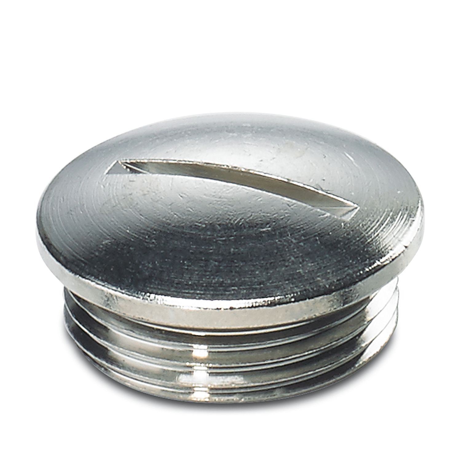Phoenix Contact Blanking Plug, PG16, Nickel Plated Brass, 26mm Diameter, Threaded
