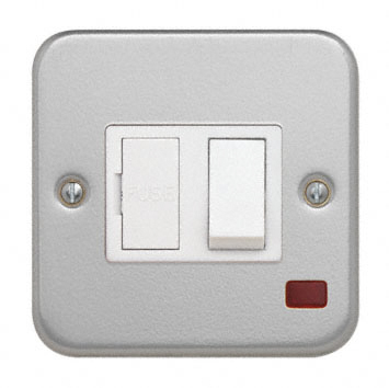 Contactum 13A 1 Gang Switched Fused Spur IP2X