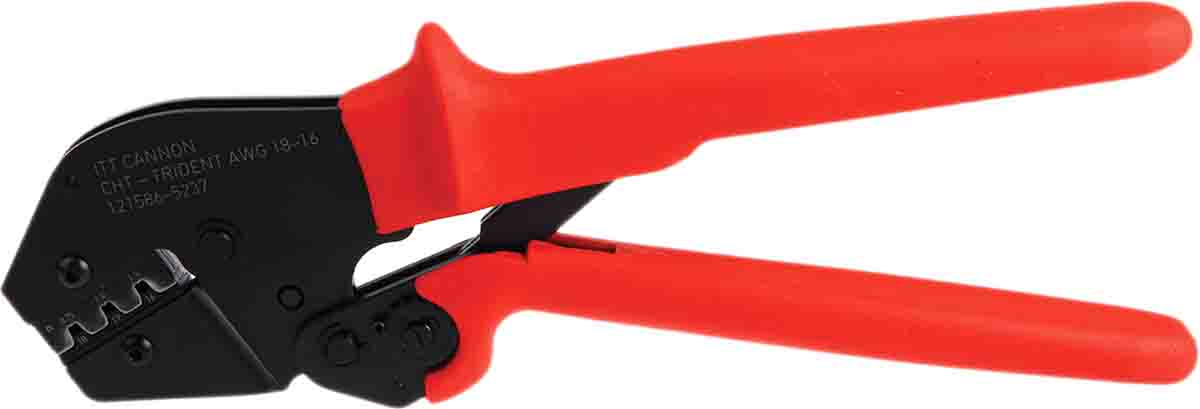 ITT Cannon Crimp Extraction Tool, Cannon Trident Series, Pin, Socket Contact, Contact size 18 → 16AWG