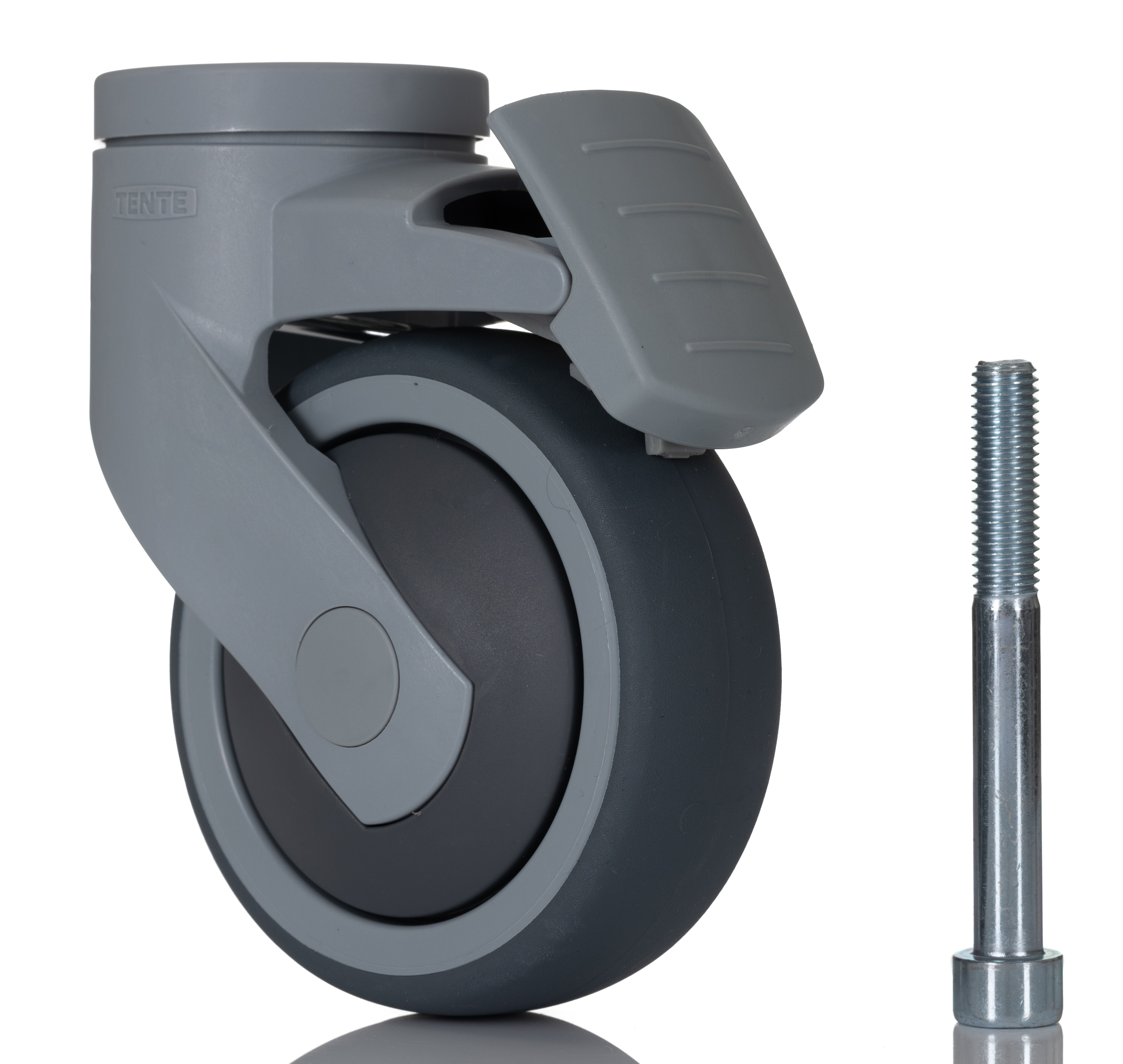 Tente Swivel Castor Wheel, 100kg Capacity, 100mm Wheel