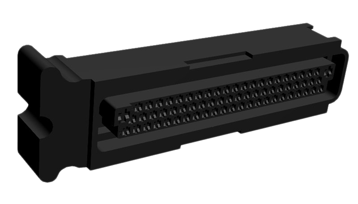 TE Connectivity, Junior Power Timer Automotive Connector Socket Black Plug-In 68 Way 963598-1