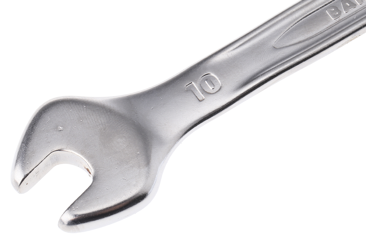 Bahco Double Ended Open Spanner, 10mm, Metric, Double Ended, 153 mm Overall