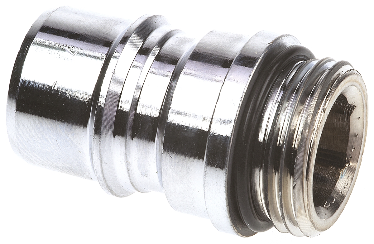 Nito Hose Connector, Straight Threaded Coupling, BSP 1/2in 3/4in ID, 25 bar