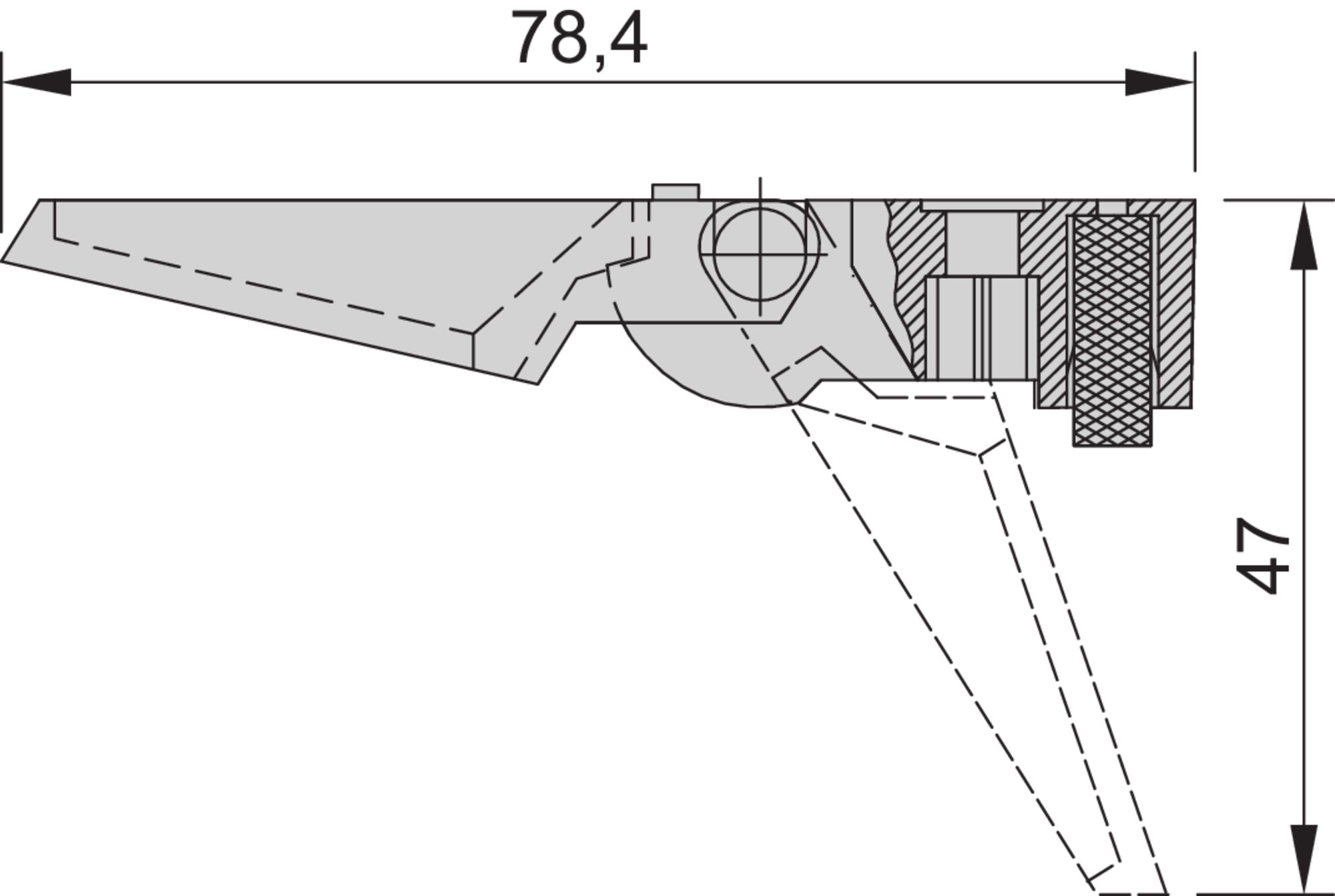nVent SCHROFF 10603 Series Foot for Use with Cases, M4 Thread, 10 Piece(s)