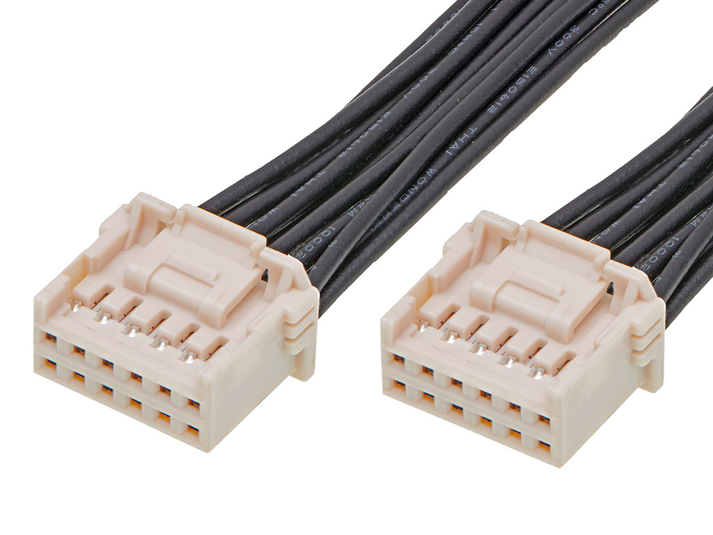 Molex 12 Way Male iGrid to 12 Way Male iGrid Wire to Board Cable, 600mm