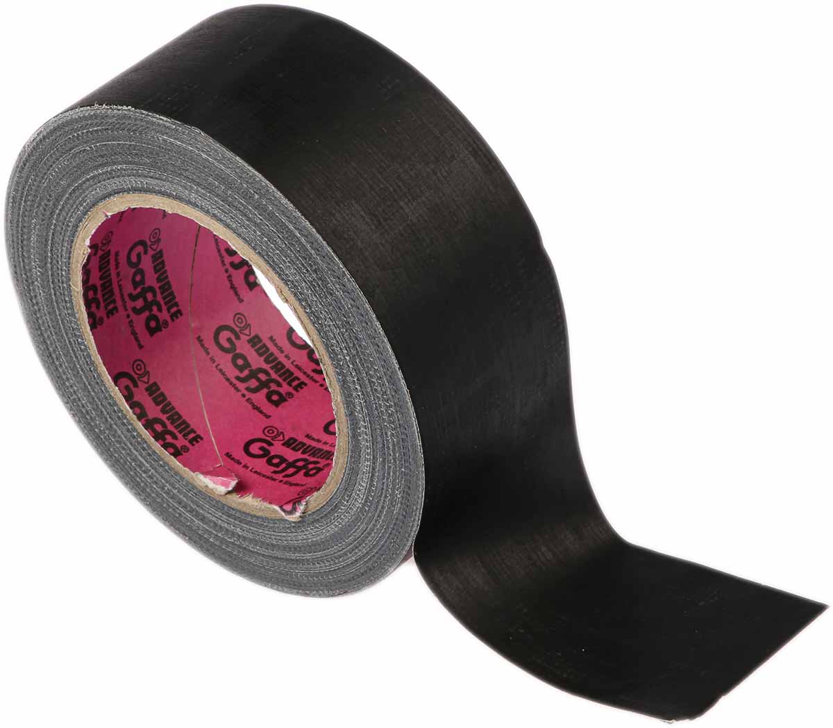 Advance Tapes AT200 Black Matt Gaffa Tape, 50mm x 25m, 0.26mm Thick
