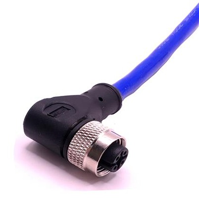 Mueller Electric C4D Actuator/Sensor Cable, 4 Cores, Unscreened, 5 m Silicone Sheath