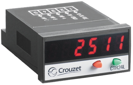Crouzet CTR24L Counter, 6 Digit LED, 30 V