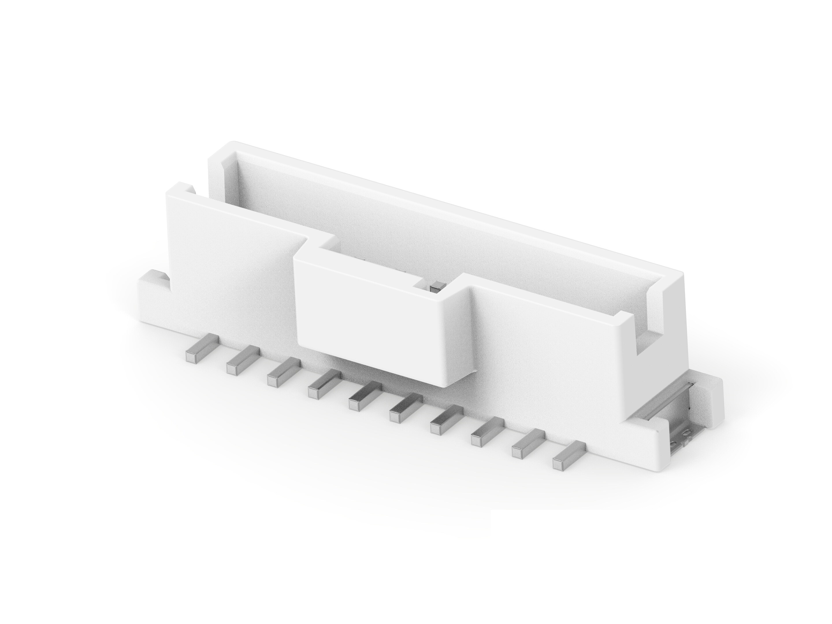 TE Connectivity GRACE INERTIA 2.0 Series Vertical Board PCB Header, 2 Contact(s), 8 mm Pitch, 1 Row, Shrouded