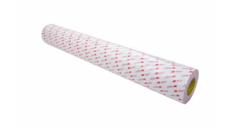 3M 7100284198 Transparent Double Sided Tape, 19mm Thick, Fabric Backing, 19mm x 50m
