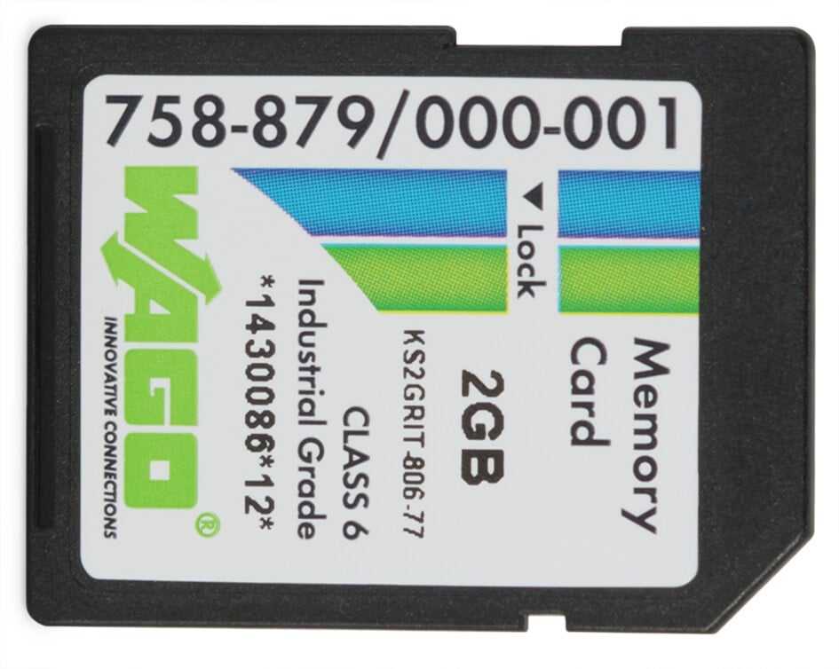 WAGO 2 GB Industrial SD SD Card