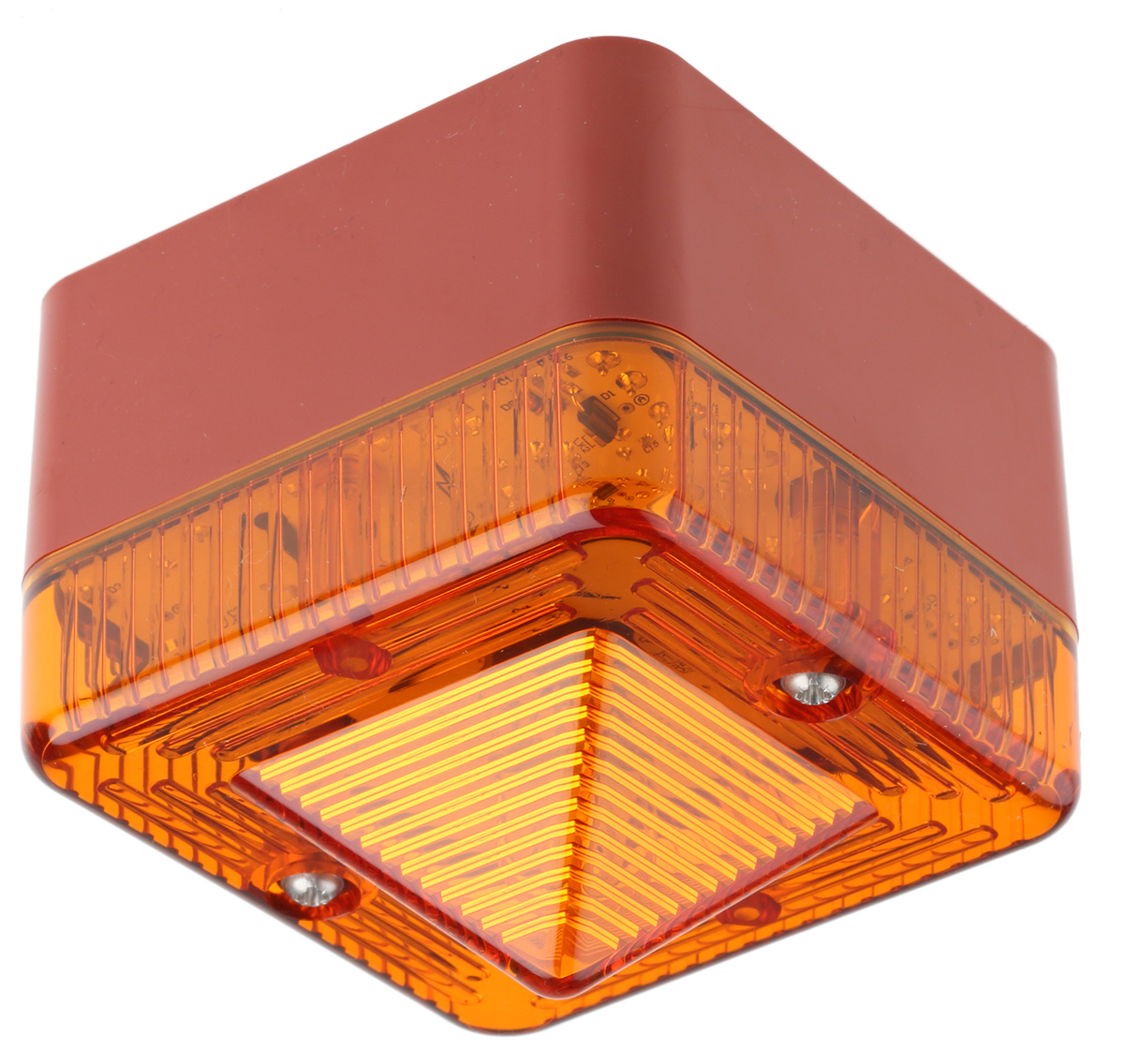 e2s L101X Series Amber Flashing Beacon, 12 V ac/dc, Surface Mount, Xenon Bulb, IP66