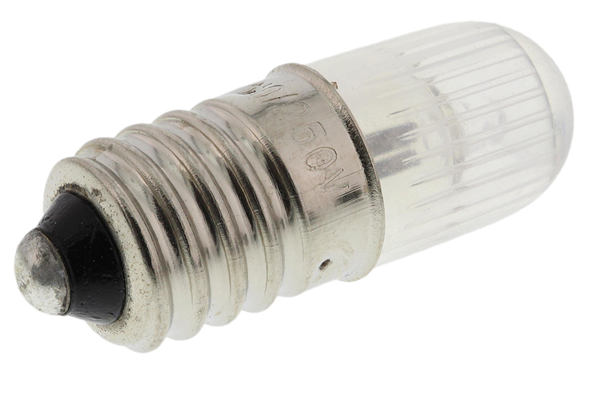 RS PRO Red Indicator Lamp, 110/200/250V, E10 Base