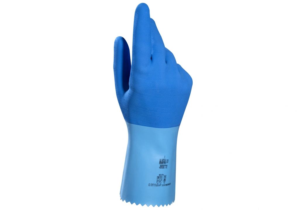 Mapa Blue Latex Glove, Size 5