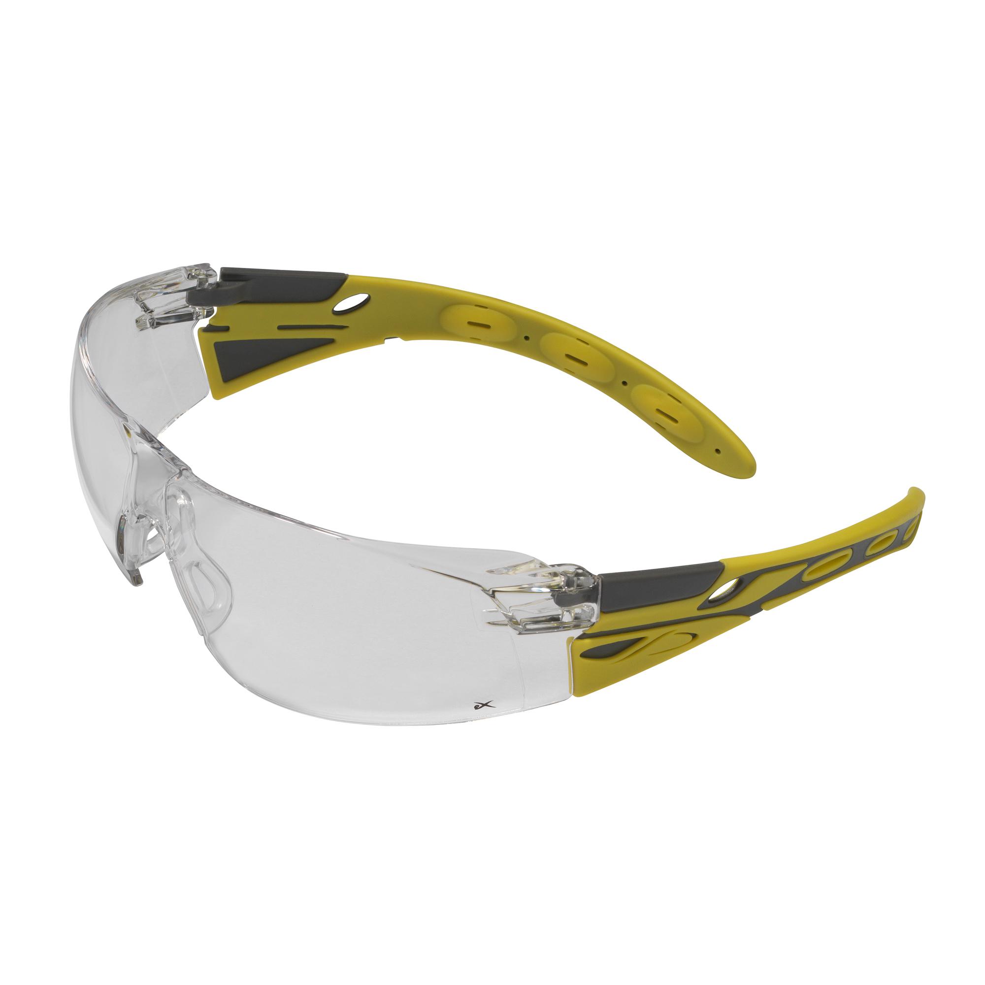 JSP EIGER Anti-Mist UV Safety Spectacles, Smoke Polycarbonate Lens