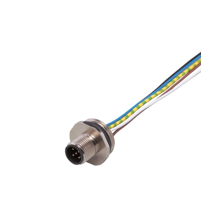 ifm electronic Circular Connector, 1 Contacts, Screw, M12 Connector, Plug, Male, IP68, E113 Series