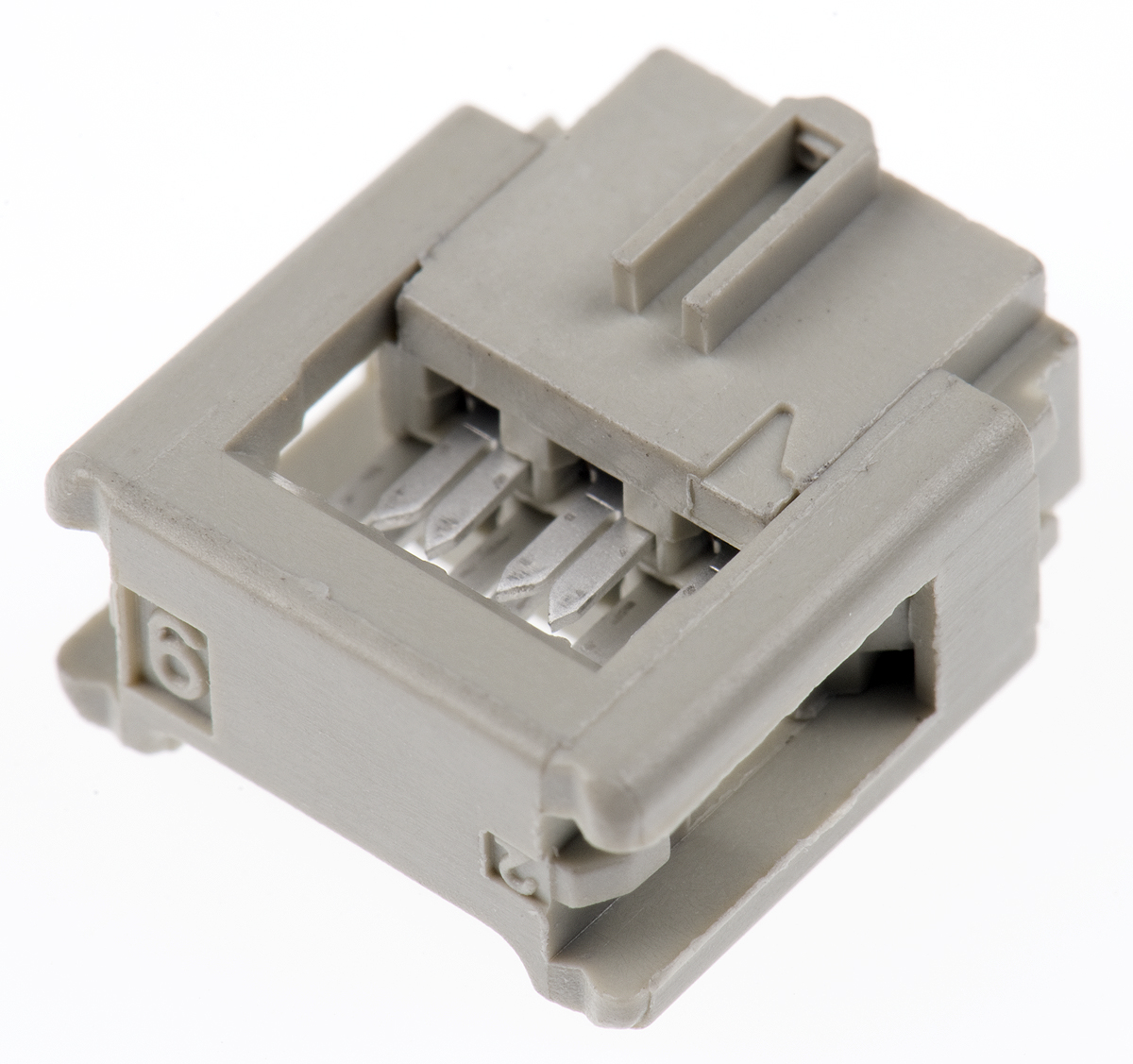 HARTING 6-Way IDC Connector Socket for Cable Mount, 2-Row