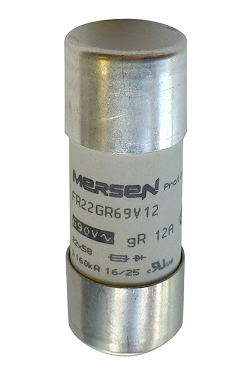 Mersen 50A FF Cartridge Fuse, 22 x 58mm