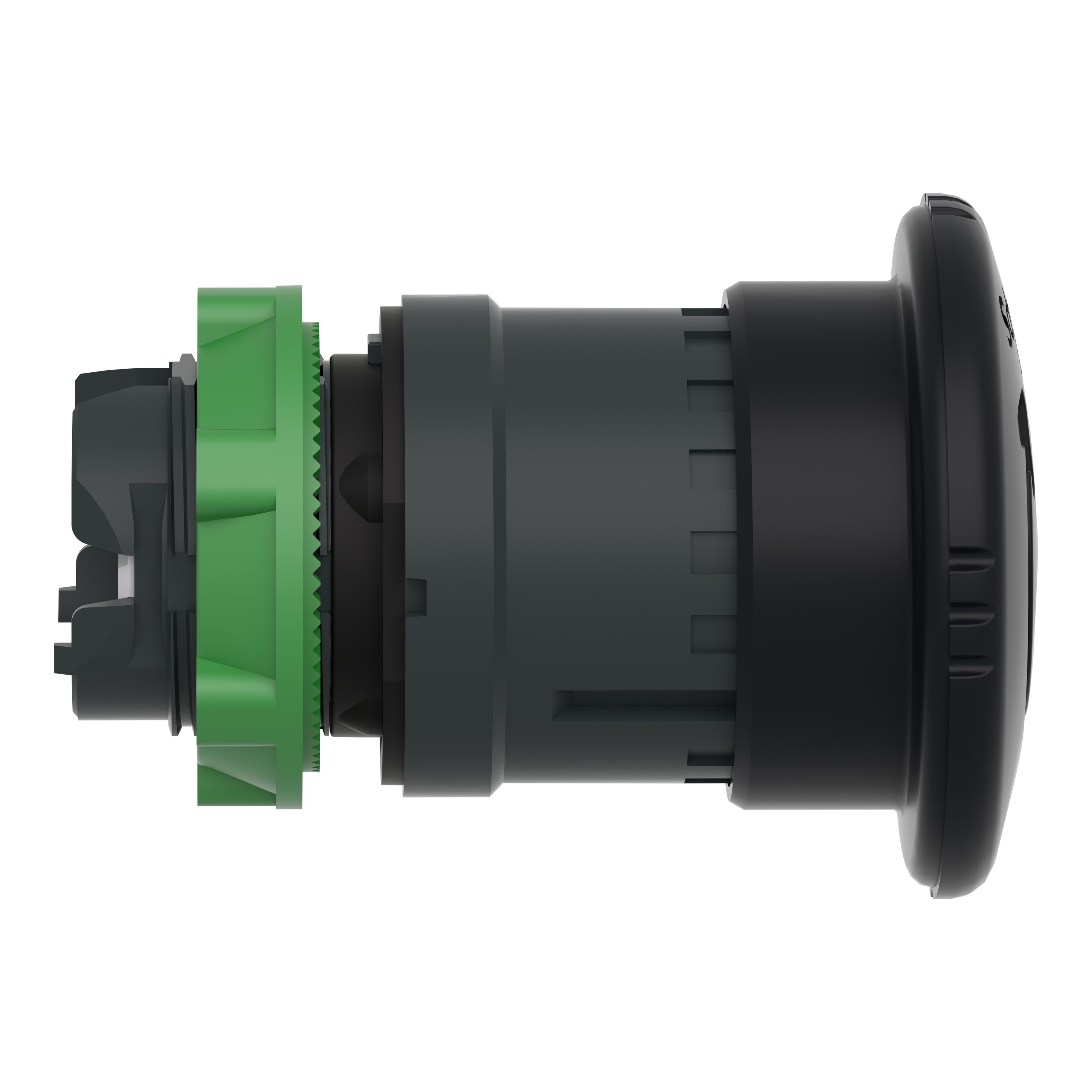 Schneider Electric Harmony XB5 Series Black Turn to Release Push Button Head, 22mm Cutout, IP66, IP67, IP69K