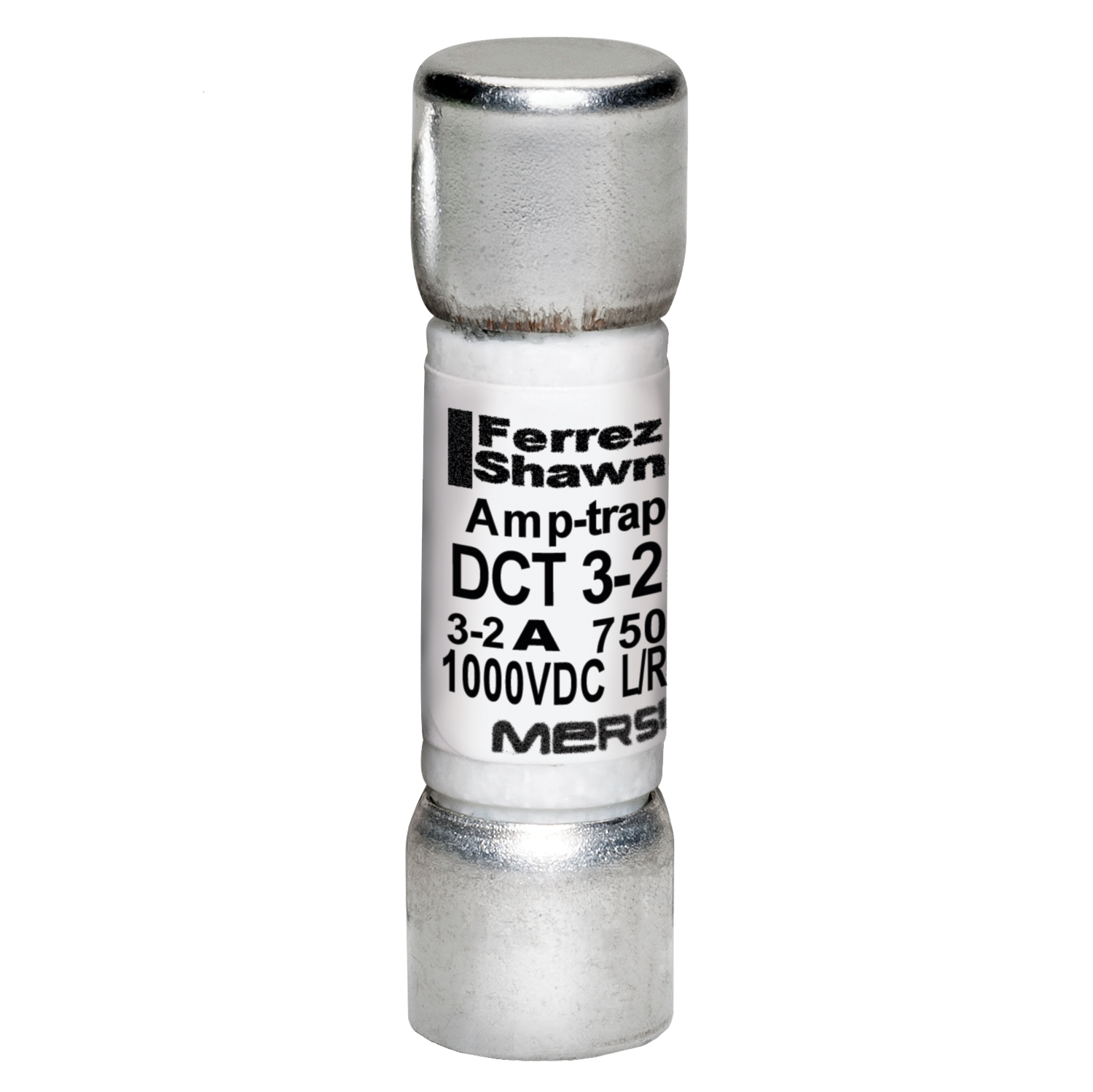 Mersen 3A Melamine Cartridge Fuse, 10 x 38mm