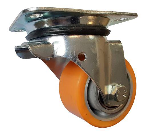 Guitel Hervieu Swivel Castor Wheel, 400kg Capacity, 100mm Wheel