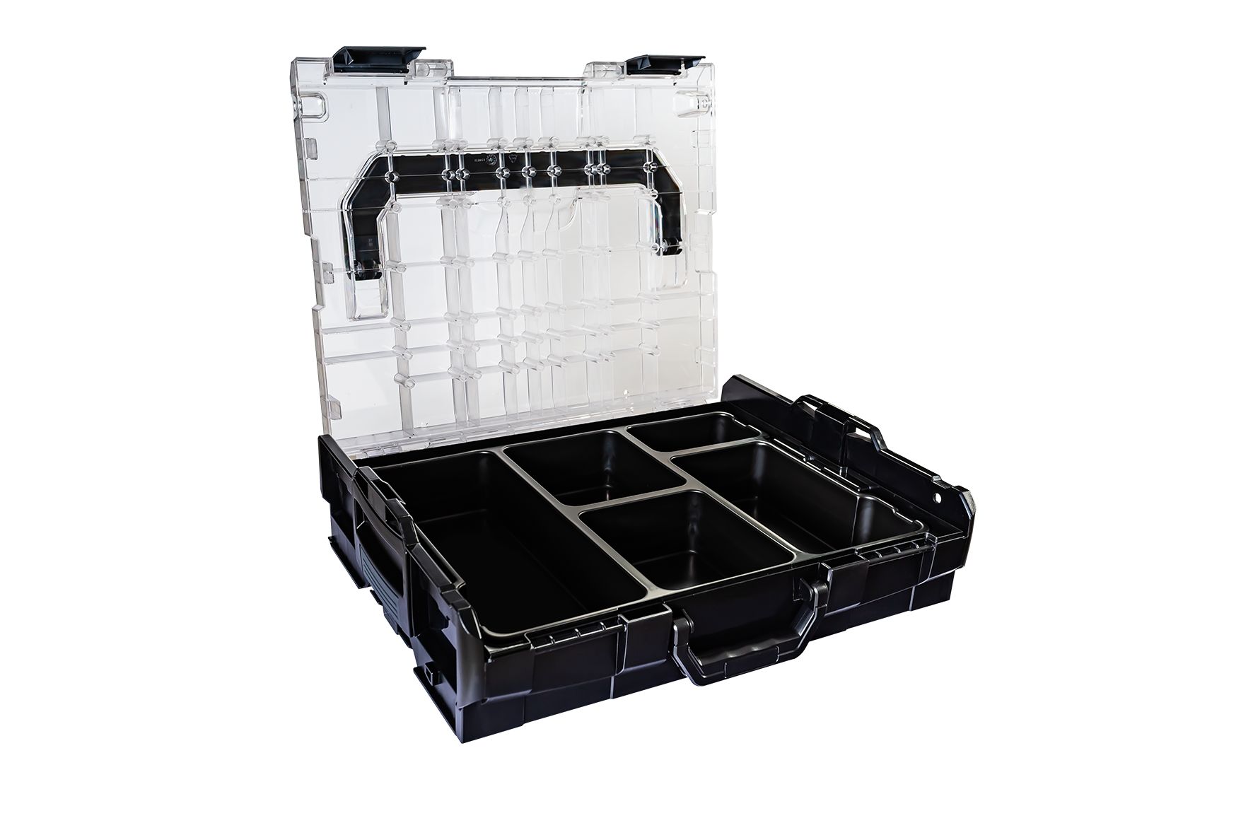 BS SYSTEMS Insert Tray for L-BOXX 102, L-BOXX 102 Lid Transparent