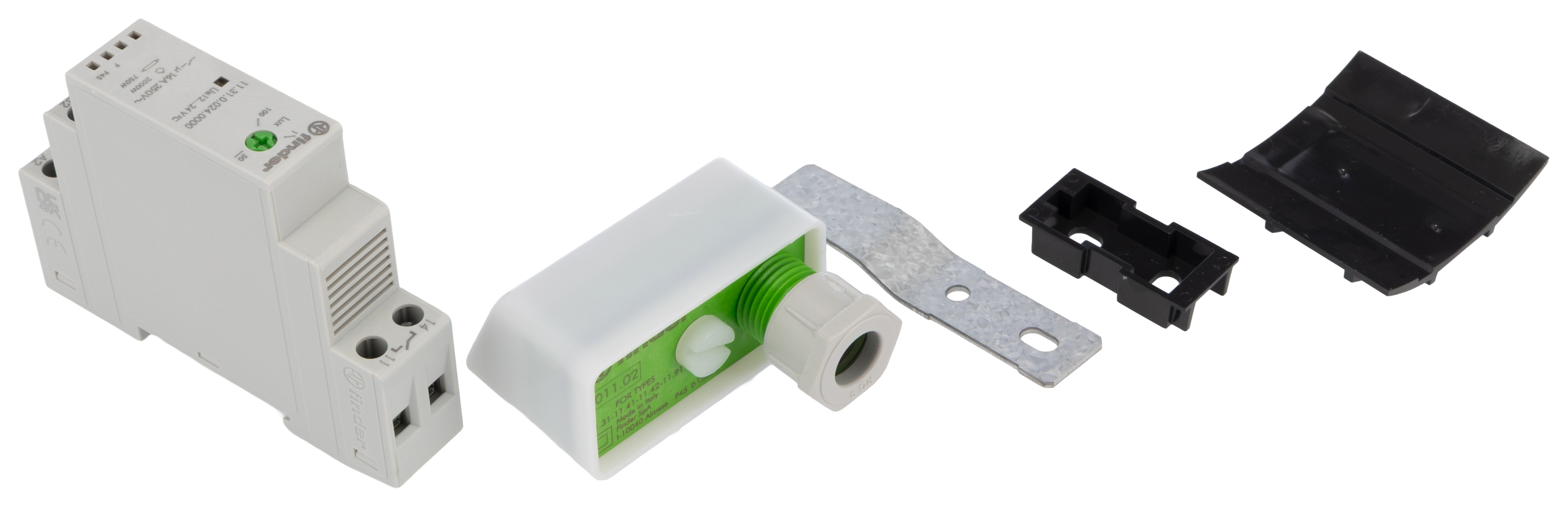 Finder Digital Twilight Switch 12 → 24 V ac, 1-Channel