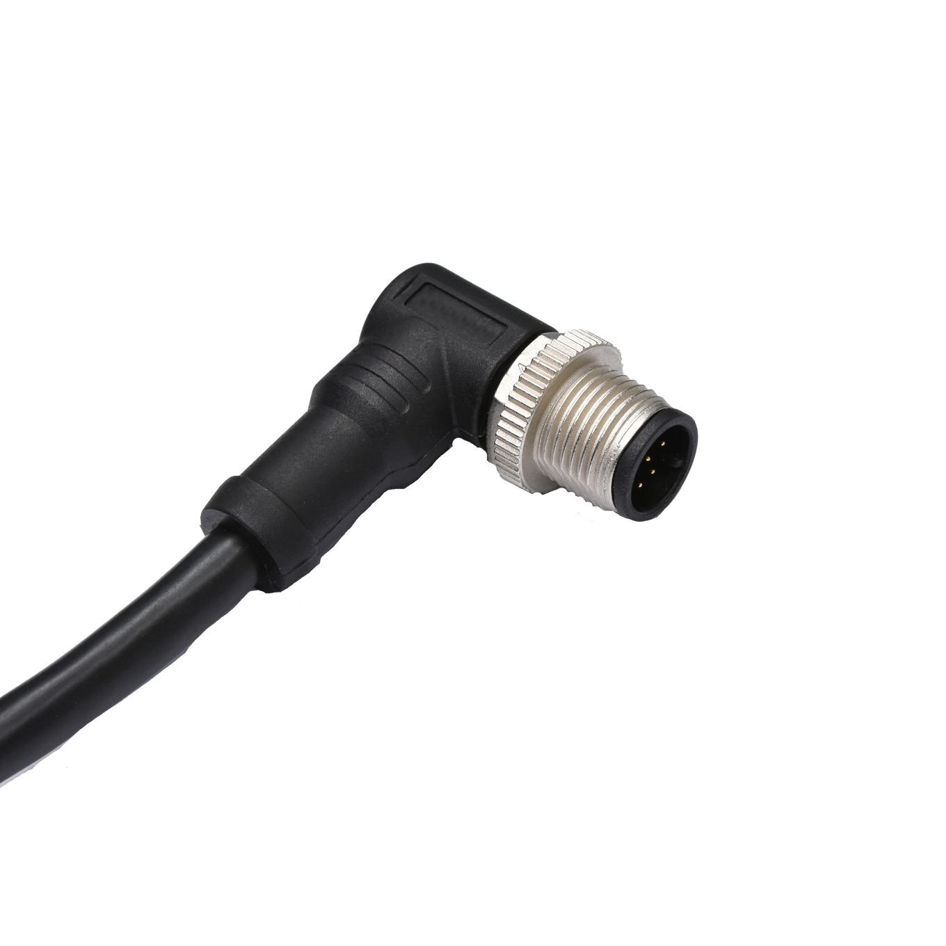 Amphenol Industrial, 5 Contacts, M12 Connector, Plug, Male, IP68, IP69K, M Series