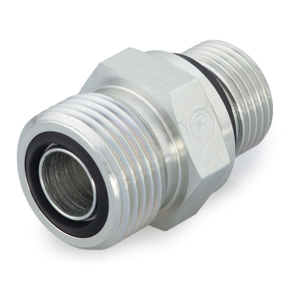 Parker Hydraulic Male Stud 1/2 in Male to BSPP 1/2-14 Male, 8-8F42EDMLOS