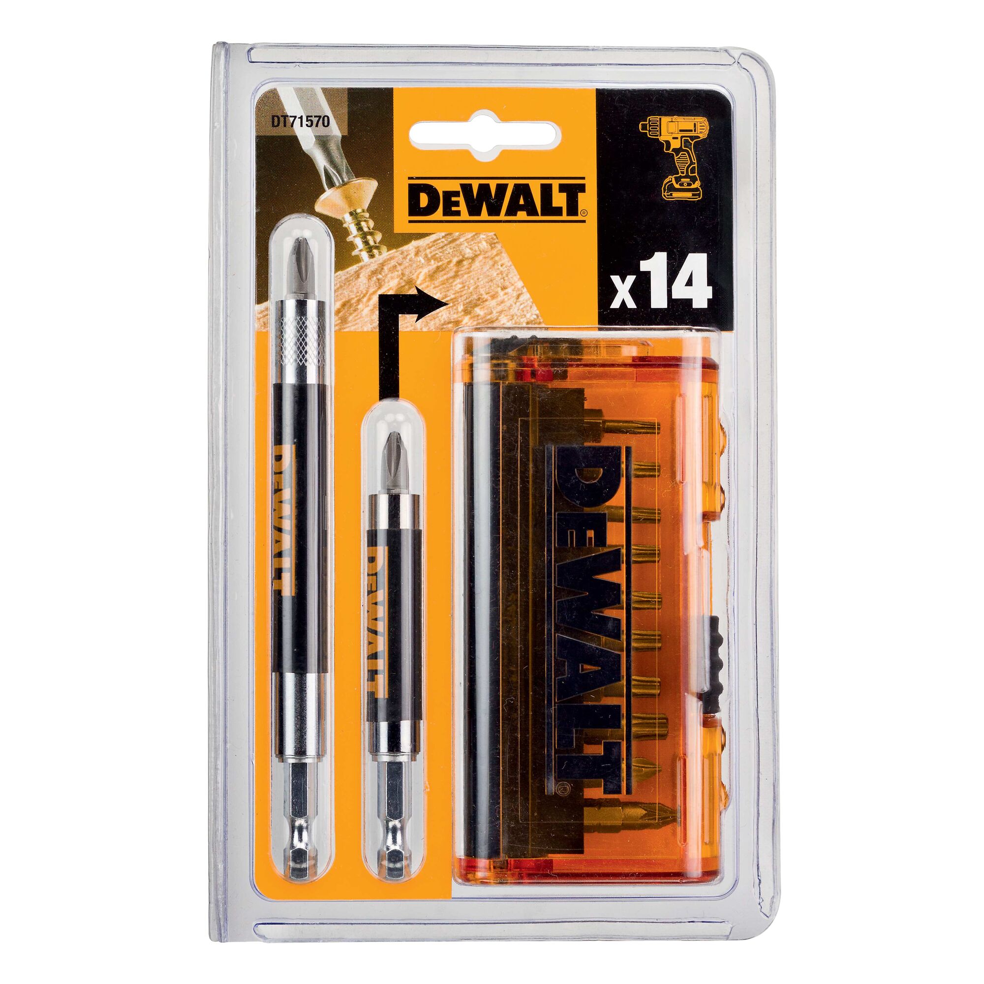 DeWALT Standard Screwdriver, 14-Piece