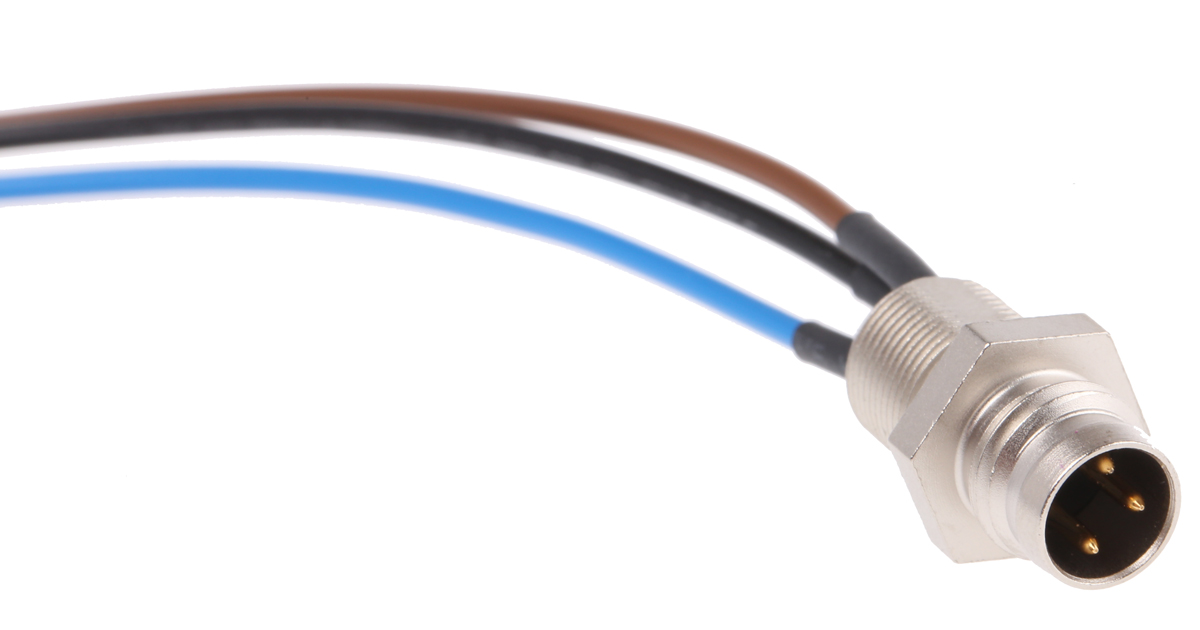 Lumberg Automation Male 4 way M8 to Female M8 Sensor Actuator Cable, 0.5 m