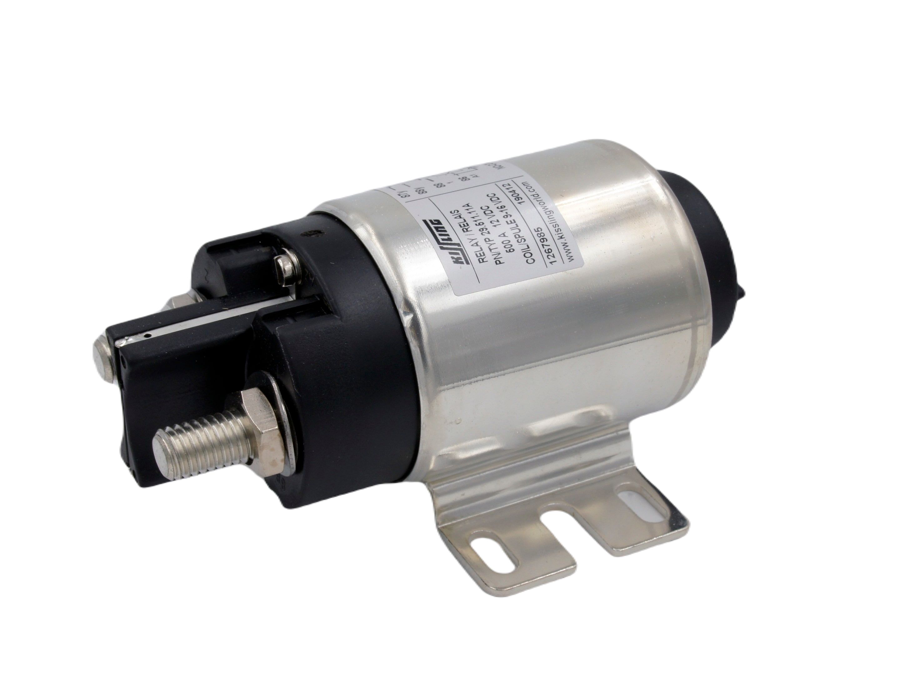 TE Connectivity Chassis Mount Power Relay, 18/32V Coil, 500A Switching Current, SPST-NO