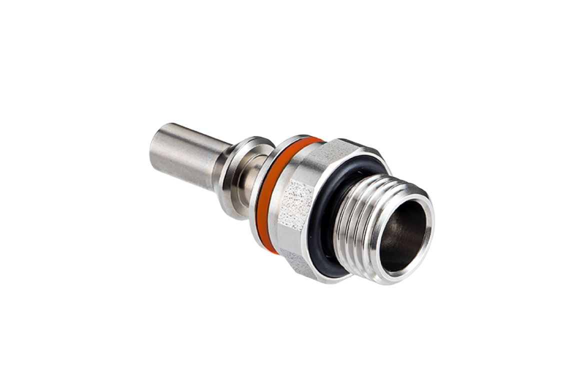 Amphenol Industrial Industrial Circular Connector, Panel, 1/4 in Connector, Plug, Male, SQD Series