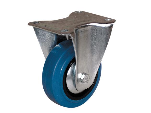 Guitel Hervieu Fixed Castor Wheel, 150kg Capacity, 125mm Wheel