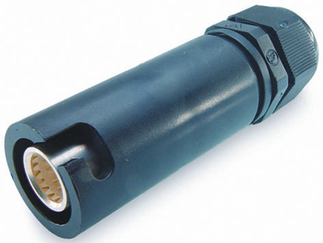 ITT Cannon, Veam Snaplock IP65 Black Cable Mount 1P Industrial Power Socket, Rated At 250A, 1.0 kV