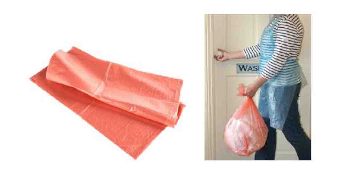 Cromwell Polythene Red Polythene Bin Bag, 30L Capacity, 200 per Package