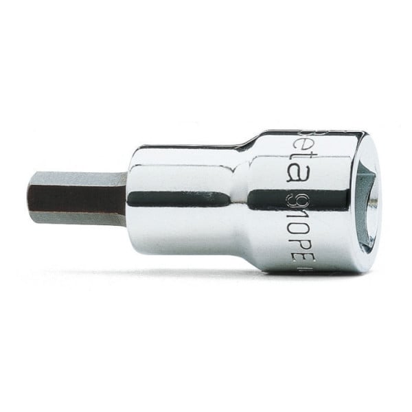 BETA 3/8 in Drive 18.5mm Hexagon, Hexagon, 9mm, 50 mm Overall Length