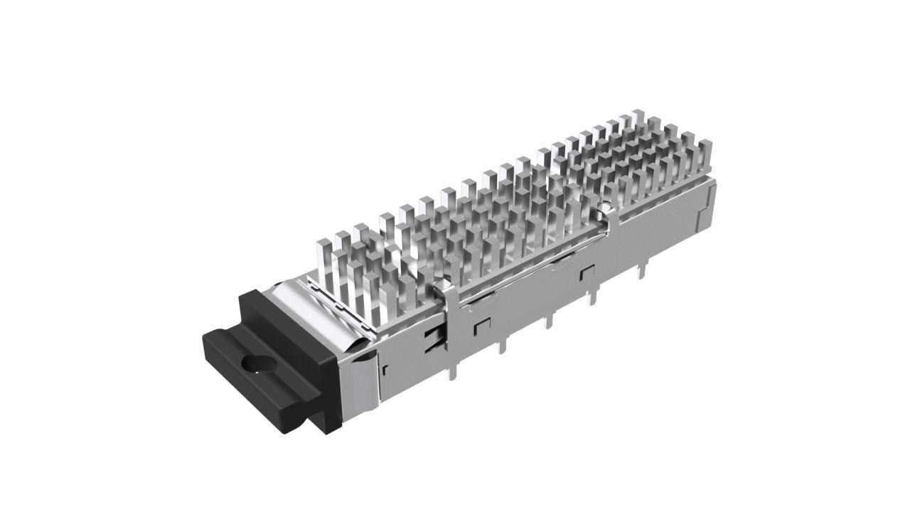 Amphenol Communications Solutions QSFP-DD I/O Connector Plug 76-Position, UE36C1620005B32
