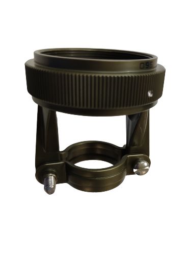 Amphenol Limited, M85049Size 19 Right Angle Circular Connector Backshell With Strain Relief, For Use With MIL-DTL-38999