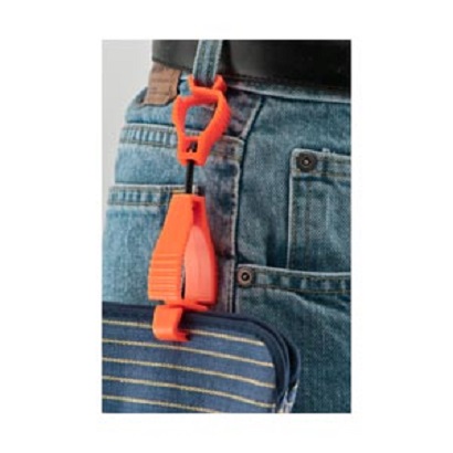 Vision Safe Limited Glove Guard Orange Plastic Glove Grabber, Size One Size